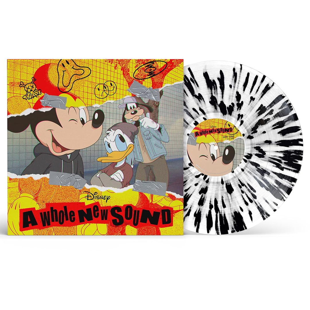 Disney - A Whole New Sound Clear/Black Splatter Vinyl