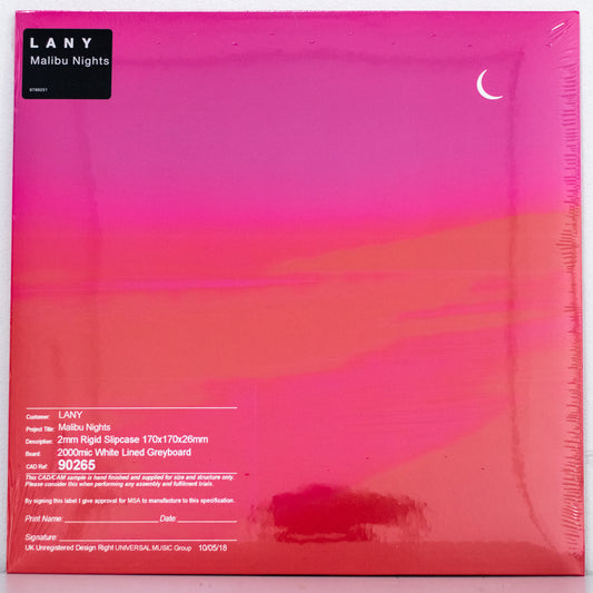 Lany - Malibu Nights Clear Vinyl