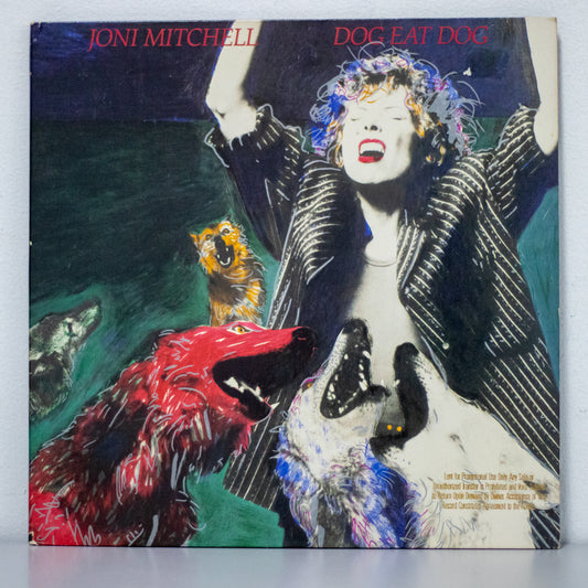 Joni Mitchell - Dog Eat Dog Vinyl (Promotional Copy)