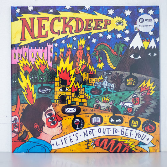 Neck Deep - Life's Not Out To Get You Transparent Vinyl