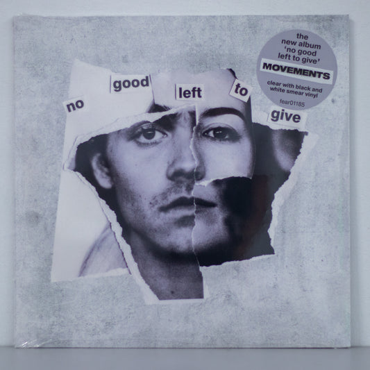 Movements - No good left to give (Clear with Black White Smoke) Vinyl